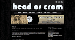 Desktop Screenshot of headofcrom.com